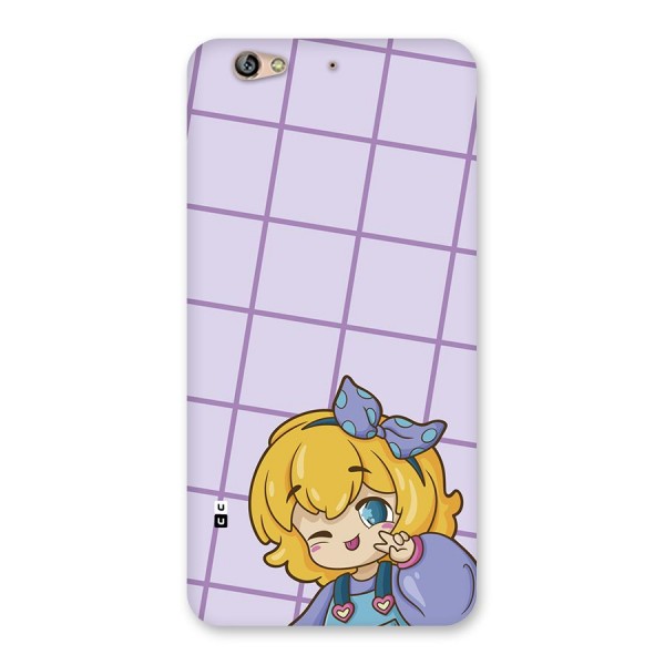 Cute Anime Illustration Back Case for Gionee S6