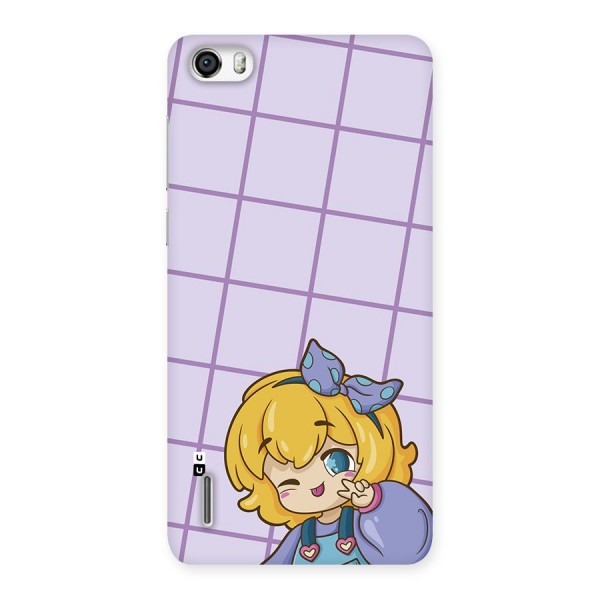 Cute Anime Illustration Back Case for Honor 6