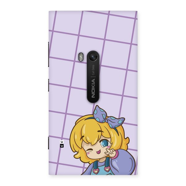 Cute Anime Illustration Back Case for Lumia 920