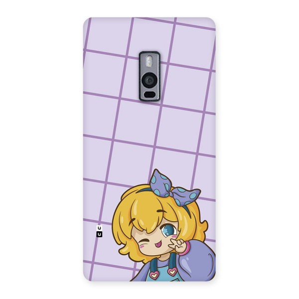 Cute Anime Illustration Back Case for OnePlus 2
