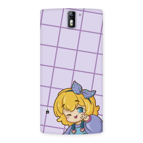 Cute Anime Illustration Back Case for OnePlus One