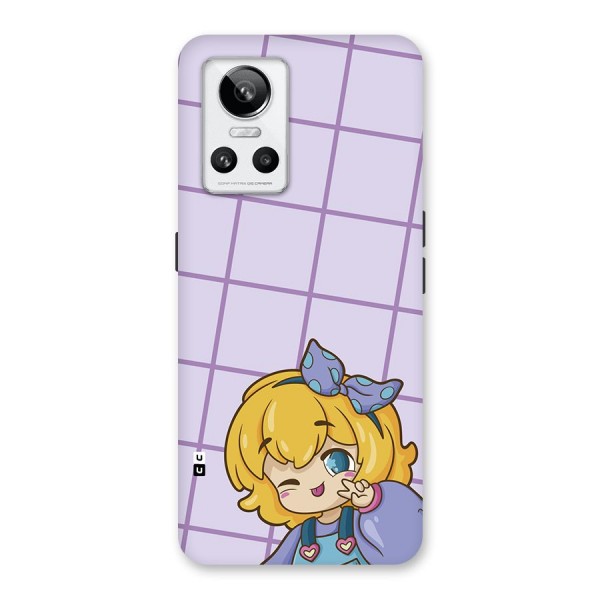 Cute Anime Illustration Back Case for Realme GT Neo 3