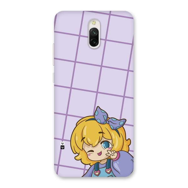 Cute Anime Illustration Back Case for Redmi 8A Dual