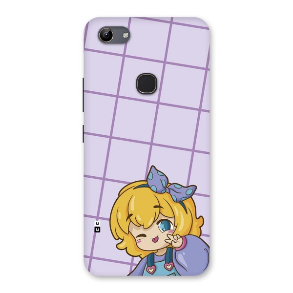 Cute Anime Illustration Back Case for Vivo Y81