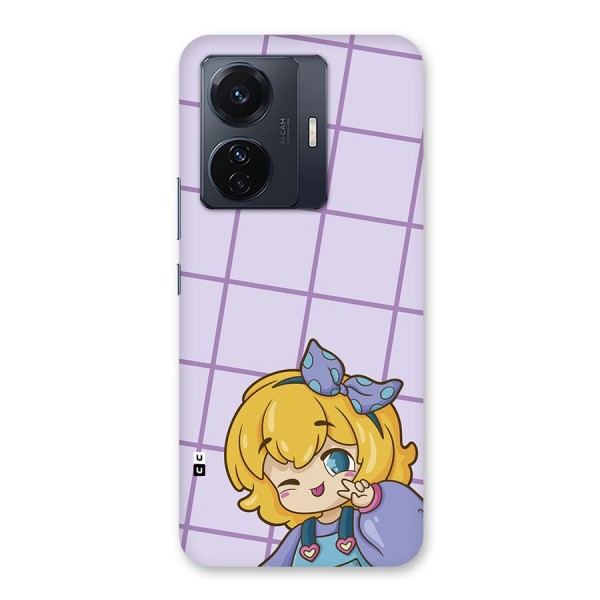 Cute Anime Illustration Back Case for Vivo iQOO Z6 Pro