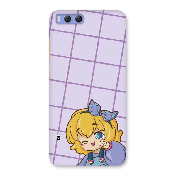 Cute Anime Illustration Back Case for Xiaomi Mi 6