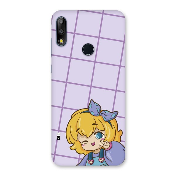 Cute Anime Illustration Back Case for Zenfone Max Pro M2