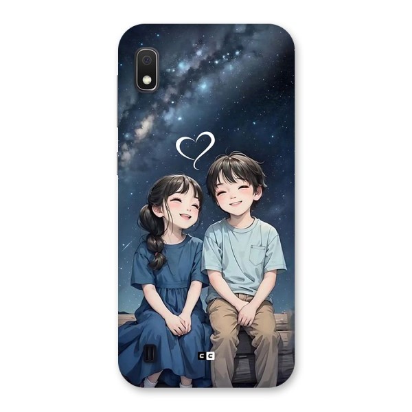 Cute Anime Teens Back Case for Galaxy A10