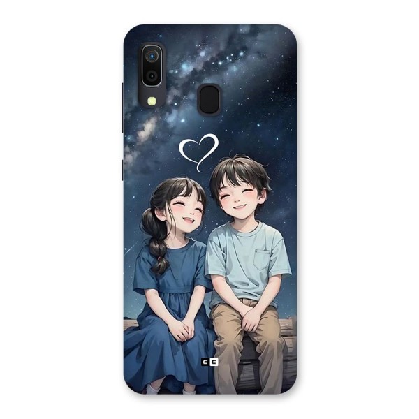 Cute Anime Teens Back Case for Galaxy A30