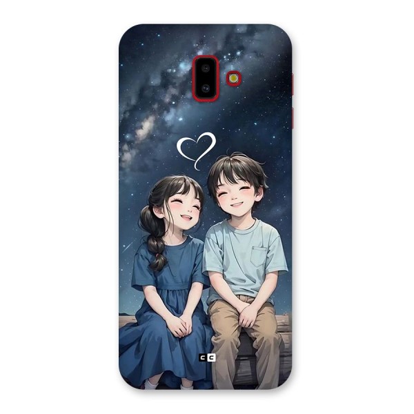 Cute Anime Teens Back Case for Galaxy J6 Plus