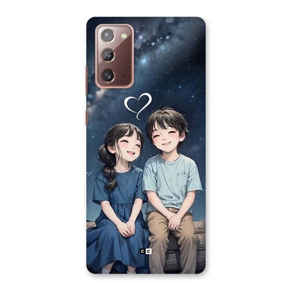 Cute Anime Teens Back Case for Galaxy Note 20