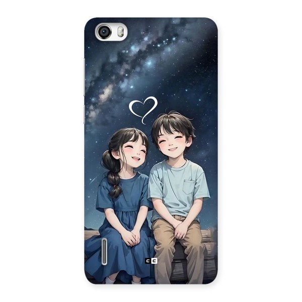 Cute Anime Teens Back Case for Honor 6