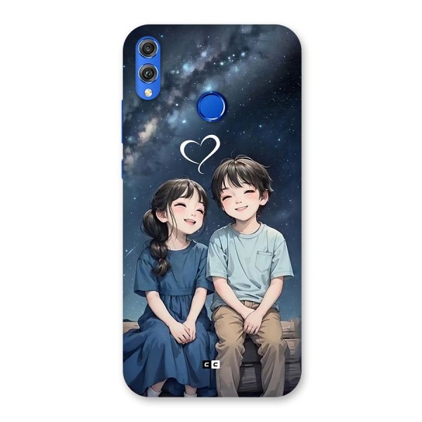 Cute Anime Teens Back Case for Honor 8X