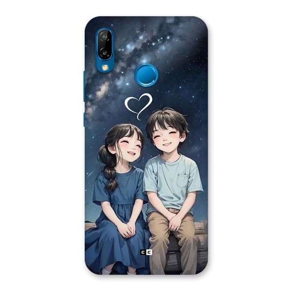 Cute Anime Teens Back Case for Huawei P20 Lite