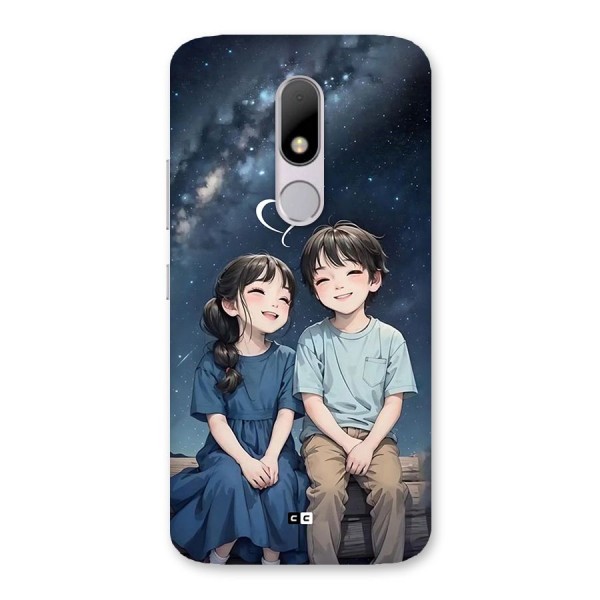 Cute Anime Teens Back Case for Moto M