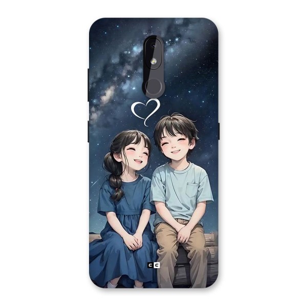 Cute Anime Teens Back Case for Nokia 3.2