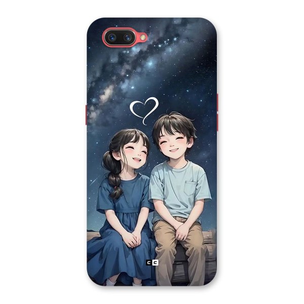 Cute Anime Teens Back Case for Oppo A3s