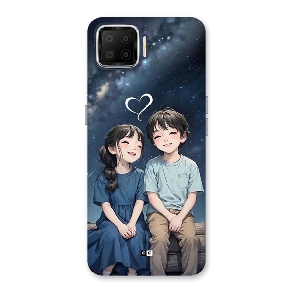 Cute Anime Teens Back Case for Oppo F17