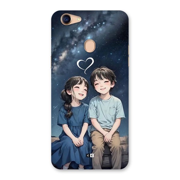 Cute Anime Teens Back Case for Oppo F5