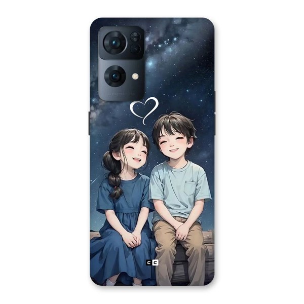 Cute Anime Teens Back Case for Oppo Reno7 Pro 5G