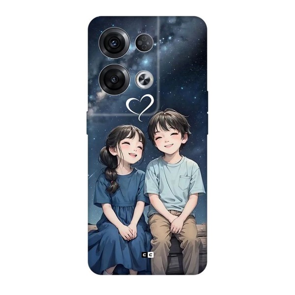 Cute Anime Teens Back Case for Oppo Reno8 Pro 5G