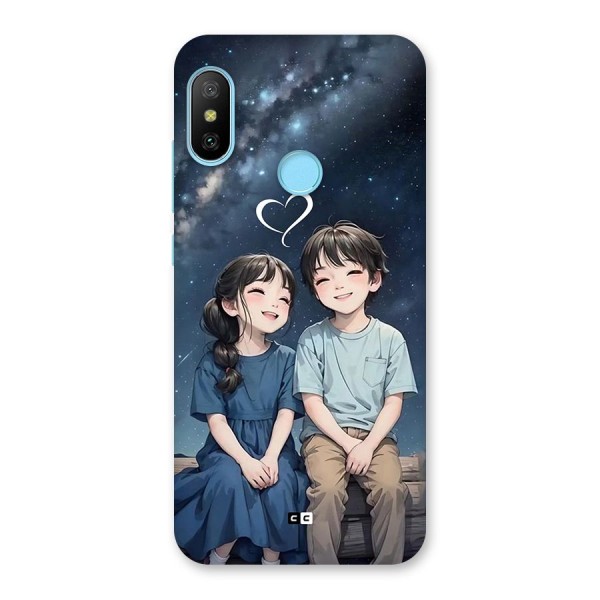 Cute Anime Teens Back Case for Redmi 6 Pro