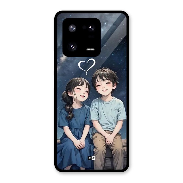 Cute Anime Teens Glass Back Case for Xiaomi 13 Pro