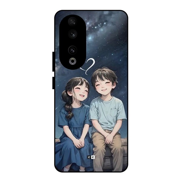 Cute Anime Teens Metal Back Case for Honor 90