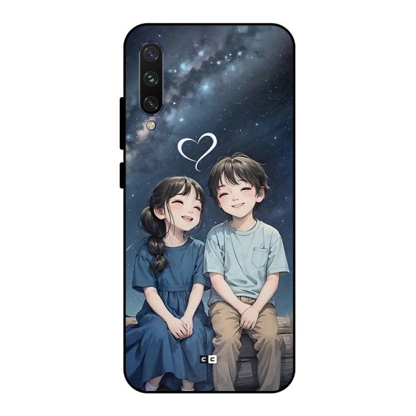 Cute Anime Teens Metal Back Case for Mi A3