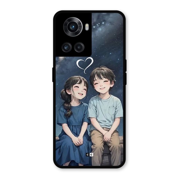 Cute Anime Teens Metal Back Case for OnePlus 10R