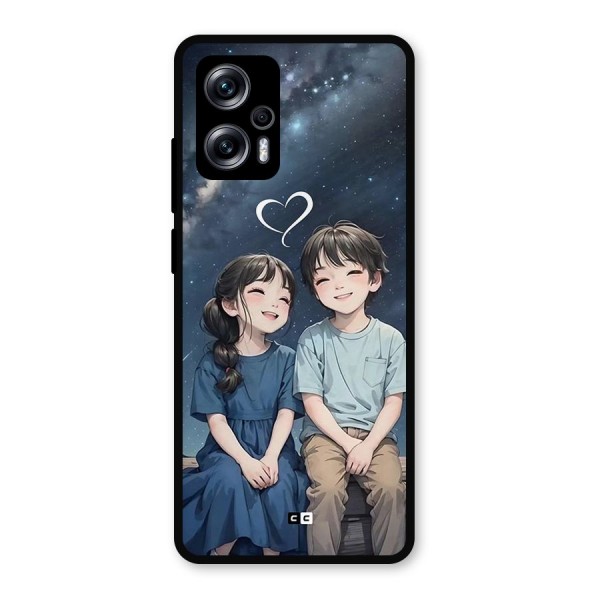 Cute Anime Teens Metal Back Case for Redmi K50i