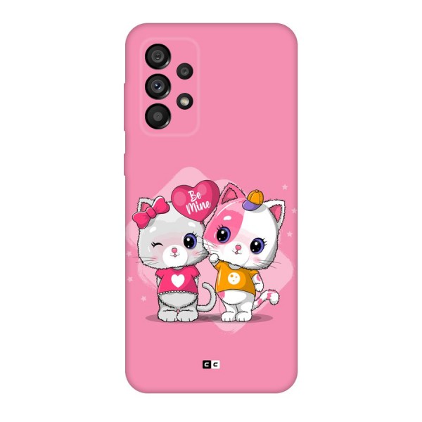 Cute Be Mine Back Case for Galaxy A73 5G
