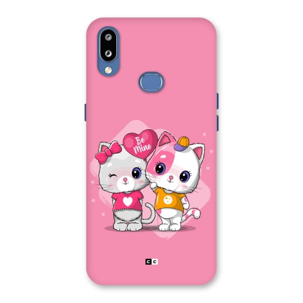 Cute Be Mine Back Case for Galaxy M01s