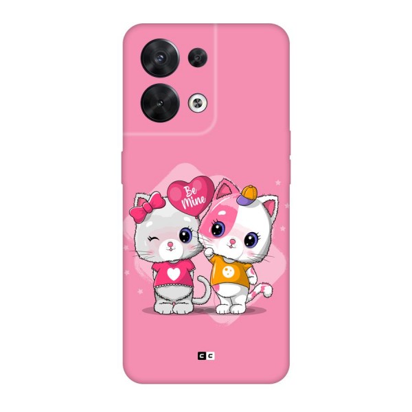Cute Be Mine Back Case for Oppo Reno8 5G