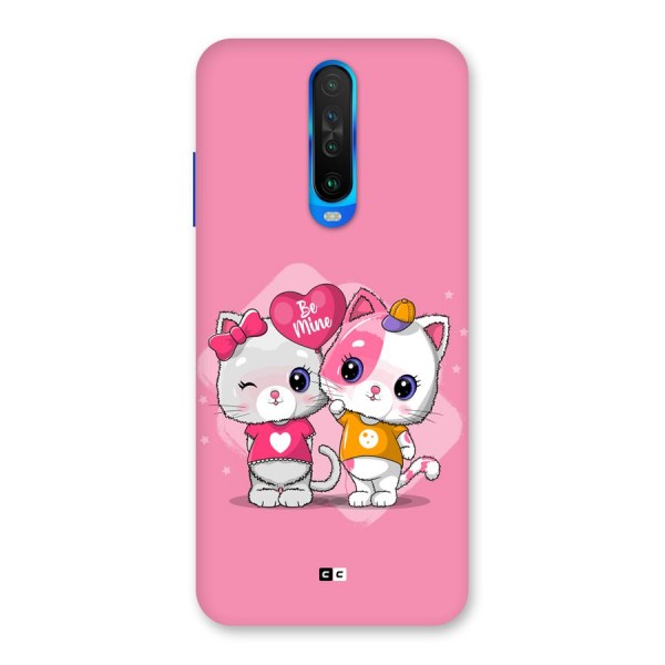 Cute Be Mine Back Case for Poco X2