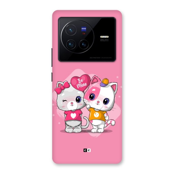 Cute Be Mine Back Case for Vivo X80