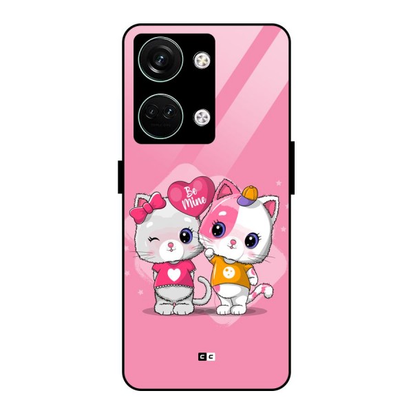 Cute Be Mine Glass Back Case for Oneplus Nord 3