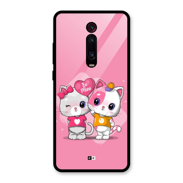 Cute Be Mine Glass Back Case for Redmi K20 Pro