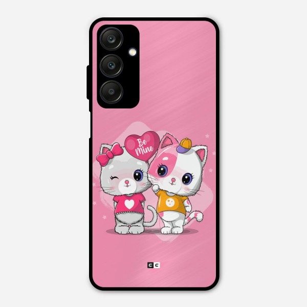 Cute Be Mine Metal Back Case for Galaxy A25 5G