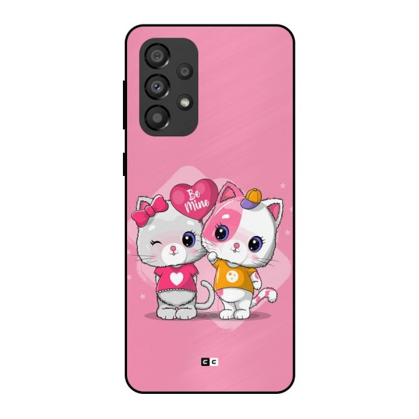 Cute Be Mine Metal Back Case for Galaxy A33 5G