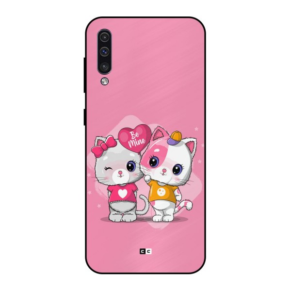 Cute Be Mine Metal Back Case for Galaxy A50s