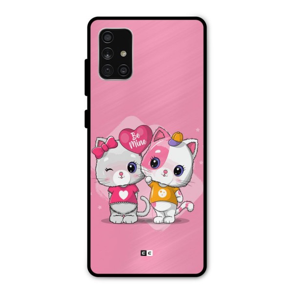 Cute Be Mine Metal Back Case for Galaxy A71