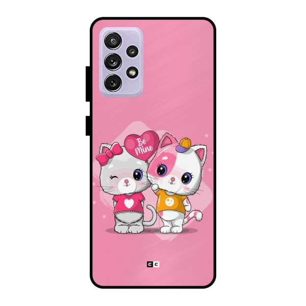 Cute Be Mine Metal Back Case for Galaxy A72