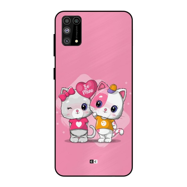 Cute Be Mine Metal Back Case for Galaxy M31