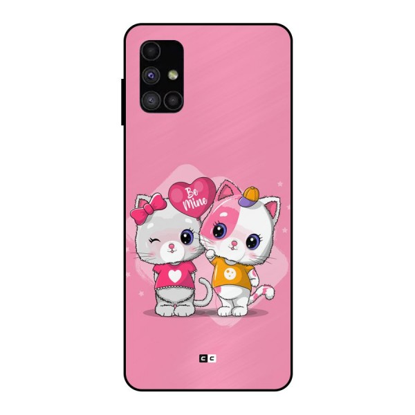 Cute Be Mine Metal Back Case for Galaxy M51