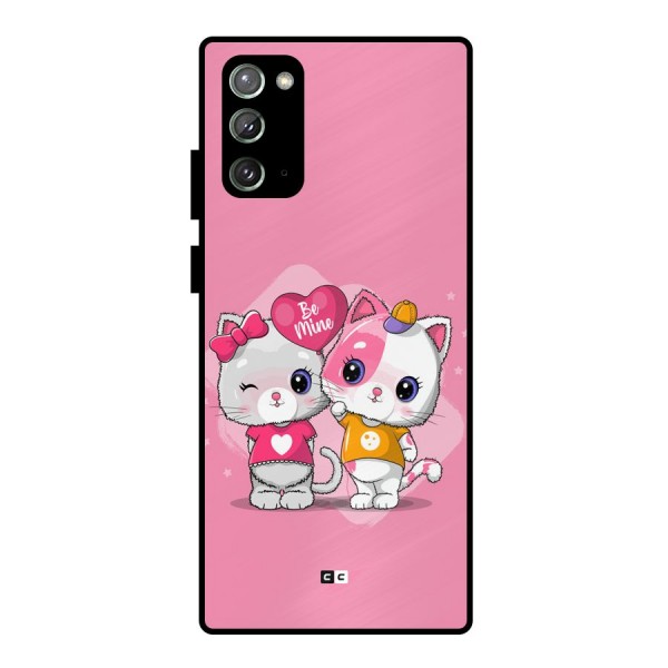 Cute Be Mine Metal Back Case for Galaxy Note 20