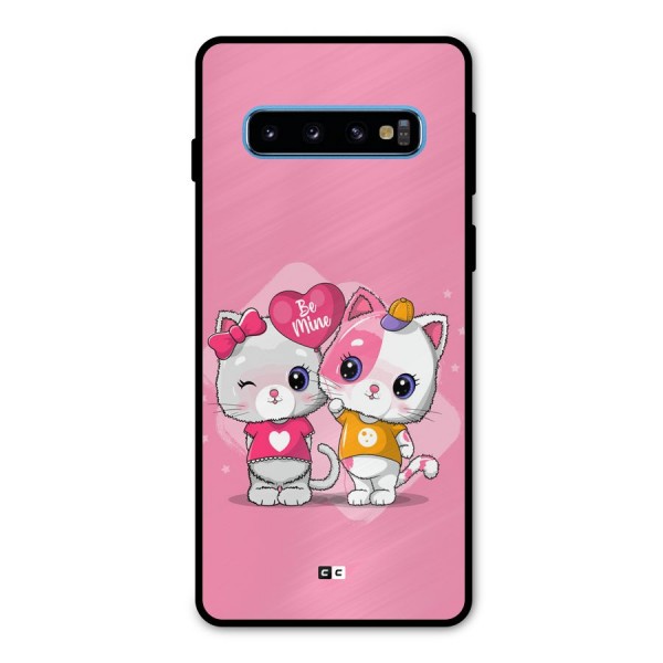 Cute Be Mine Metal Back Case for Galaxy S10