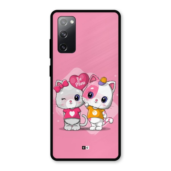 Cute Be Mine Metal Back Case for Galaxy S20 FE