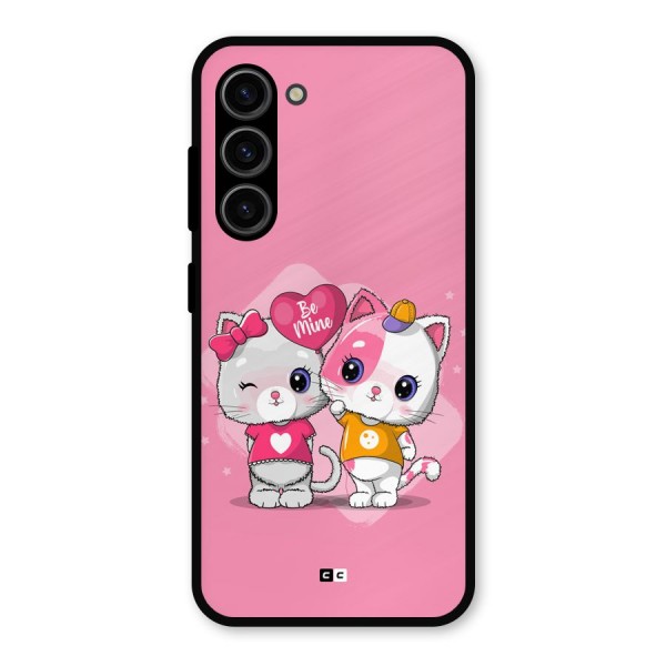 Cute Be Mine Metal Back Case for Galaxy S23