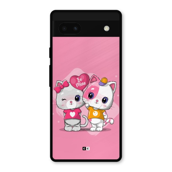 Cute Be Mine Metal Back Case for Google Pixel 6a